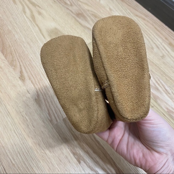 Camouflage Baby Boots Sz 3 Green Tan - Picture 5 of 6